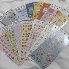 シール まとめ売り 14枚 100均