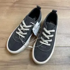 ZARAスニーカー　キッズ　ZARA ２１㎝　チャコールグレー