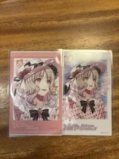 diabolik lovers 小森ユイ　ポラ風ラメカード