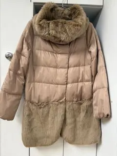 BARNYES NEW YORK バーニーズニューヨーク ファー付きダウンコート