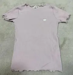 branshes リブ トップス パープル 110cm