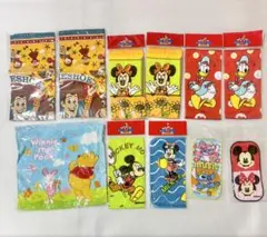 【新品】ディズニーキャラクタータオルセット ミッキー ミニー ドナルドおまけ付き