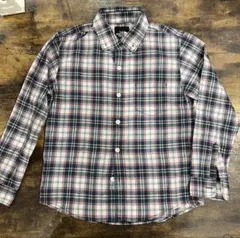 THE NORTH FACE チェック柄長袖シャツ 130