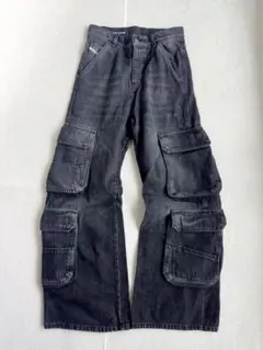 DIESEL D-Sire Cargo pants denim grayのサムネイル