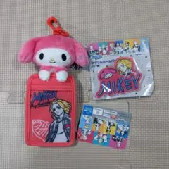 東京リベンジャーズ×サンリオ　マイキー　パスケース　ネームバッジ