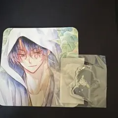 暁のヨナ コラボカフェ オリジナルコースター ハク 花とゆめ　目印アクセ　ハク