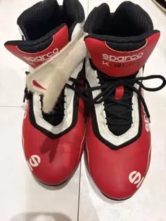 Sparco K-RUN レーシングシューズ RED/WHITEのサムネイル