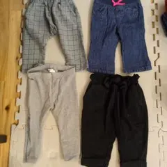 パンツ4点セット　80cm 春夏