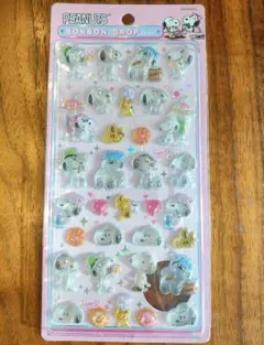 もも様専用 正規品 スヌーピー ボンボンドロップシール 2枚