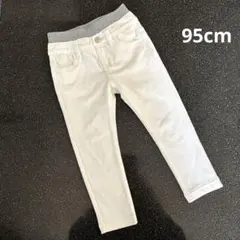 [新品]☆ホワイトデニムスリムフィットパンツ☆