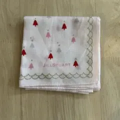 JILLSTUART クリスマスツリー柄ハンカチ