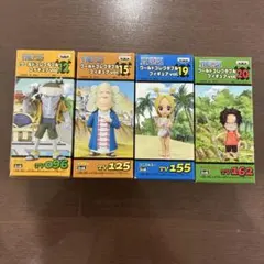 ワンピース　ワールドコレクタブルフィギュア　アーロン　エース　イガラム　コニス