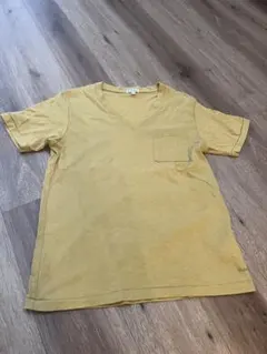 steven alan VネックTシャツ マスタード