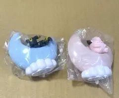 おっきなお月さまライトマスコット　ブラッキー、ピッピ