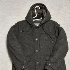 【未使用級】ダークグレー Ｌサイズ　ダウン