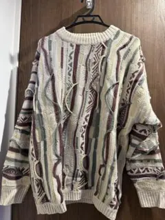 WEGO ニット セーター Mサイズ アイボリー