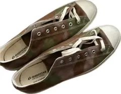 美品　moonstar ムーンスター　絣　迷彩柄キャンバススニーカーのサムネイル