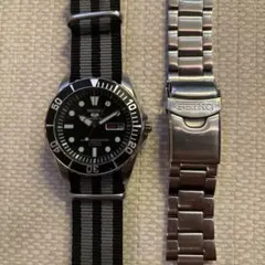【liqzh7様購入予定】旧ロゴ　SEIKO セイコー5 スポーツダイバーズ