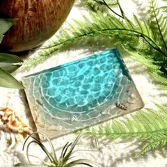 インテリアアート 癒し 沖縄 海の置き物 夏 貝殻 - メルカリ