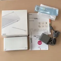 ニンテンドー DS Lite クリスタルホワイト 充電機付き