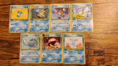 ポケモンカード　セット　旧裏（タッツー、シードラ他）