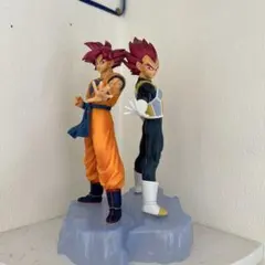 ドラゴンボール 超サイヤ人ゴッド 孫悟空 ベジータ フィギュア