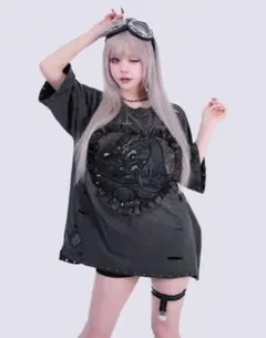 IMVAL×GALFY Doll Dog 大萌袖 L/S TEE［BLK］コラボ - メルカリ