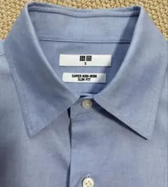 UNIQLO スーパーノンアイロン スリムフィット S