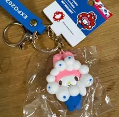 万博会場内限定】マイメロストラップキーホルダー - メルカリ