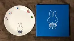 LAWSON ミッフィー絵皿（プレート/青箱）1枚