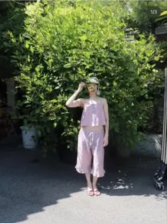 fumika uchidaフミカウチダ チュールパンツ - メルカリ