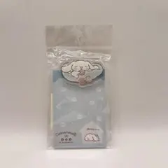 산리오 ダイカットクリップ付きメモ だらりんライフ 시나모롤
