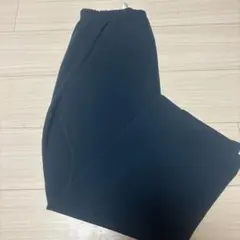 レディース　ワイドパンツ ダークグリーン Lサイズ