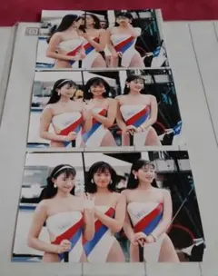 RQ レースクイーン 田村あかね 2Lサイズ生写真2枚セット ピンクA
