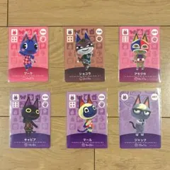 どうぶつの森 amiboカード 【ネコset】
