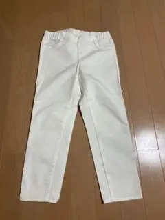 ユニクロ　白スキニーパンツ レディース ストレッチ　Mサイズ　ホワイト