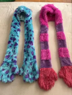 ディズニー マフラーキャップ サリー チェシャ猫 チシャ猫 セット