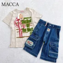 MACCA マッカ キッズサイズ 半袖 ハーフパンツ セット