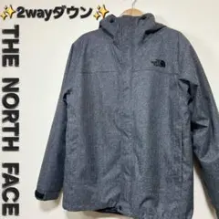 ✨定番品✨ノースフェイス ノベルティジャケット サイズM グレー 2way