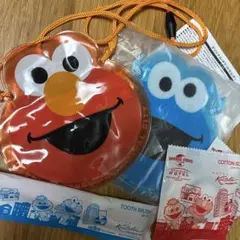 セサミストリート　USJ チケットホルダー　アメニティ　セット