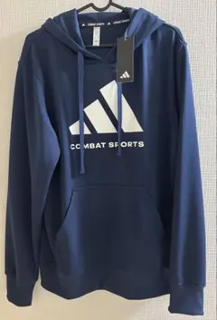 【新品】adidas COMBAT SPORTS パーカー ネイビー