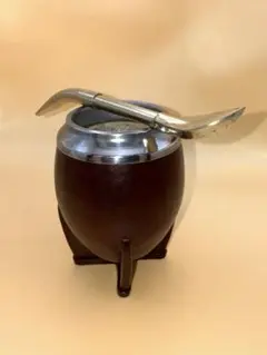 マテ壺・ボンビージャ.TORPEDO アルゼンチン製