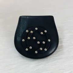 人気即完売　美品 GUCCI グッチ　小銭入れ　コインケース　スタッズ　GG 黒