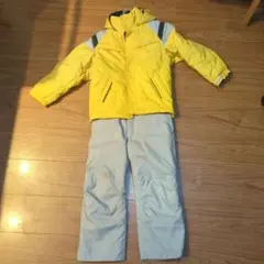 子ども用スキーウェア 110サイズ 黄色