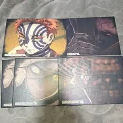 鬼滅の刃 一番くじ キャンバス風ボード 童磨 黒死牟 猗窩座 半天狗