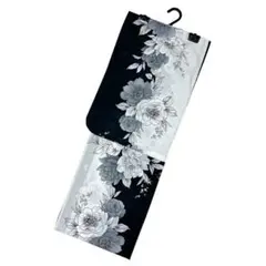 NICOLE 浴衣 黒地 薔薇柄 東レ セオアルファ - メルカリ