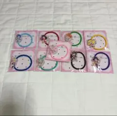 セーラームーン　明治　ローソン　ヘアゴム　9種類　セミコンプ