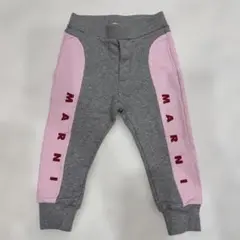 MARNI（マルニ）Baby ブランドロゴスウェットパンツ
