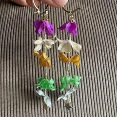 hanairoaiki ぐるぐるりぼん ピアス hanairoaiki ぐるぐるりぼん hanairoaiki ぐるぐるりぼん ピアス