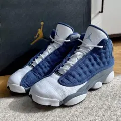 NIKE ナイキ AIR JORDAN 13 RETRO GS 24.5cm 青